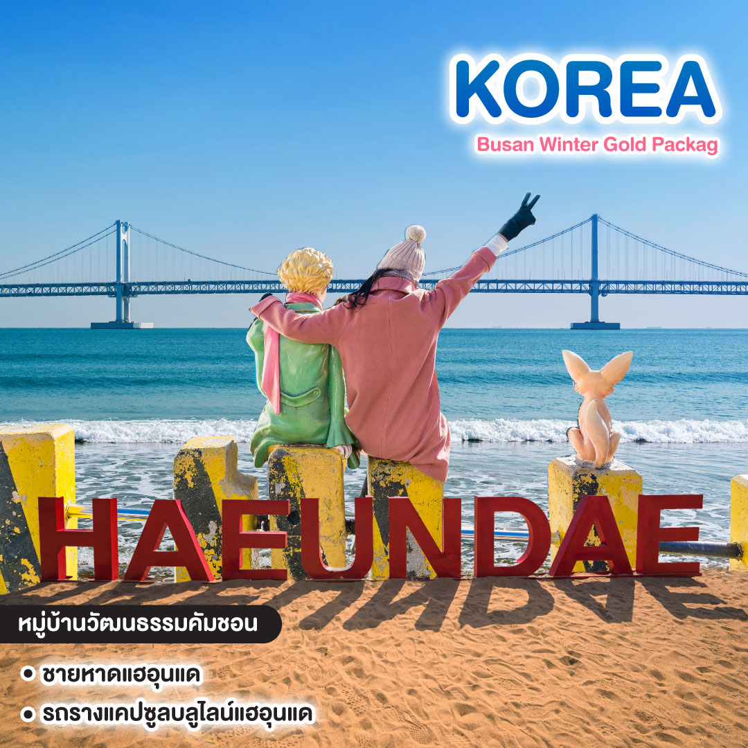 ทัวร์เกาหลี Busan Winter