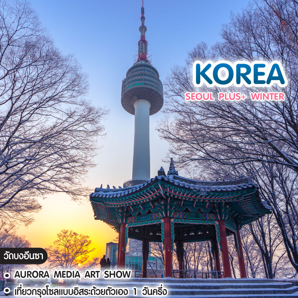 ทัวร์เกาหลี SEOUL PLUS+ WINTER 